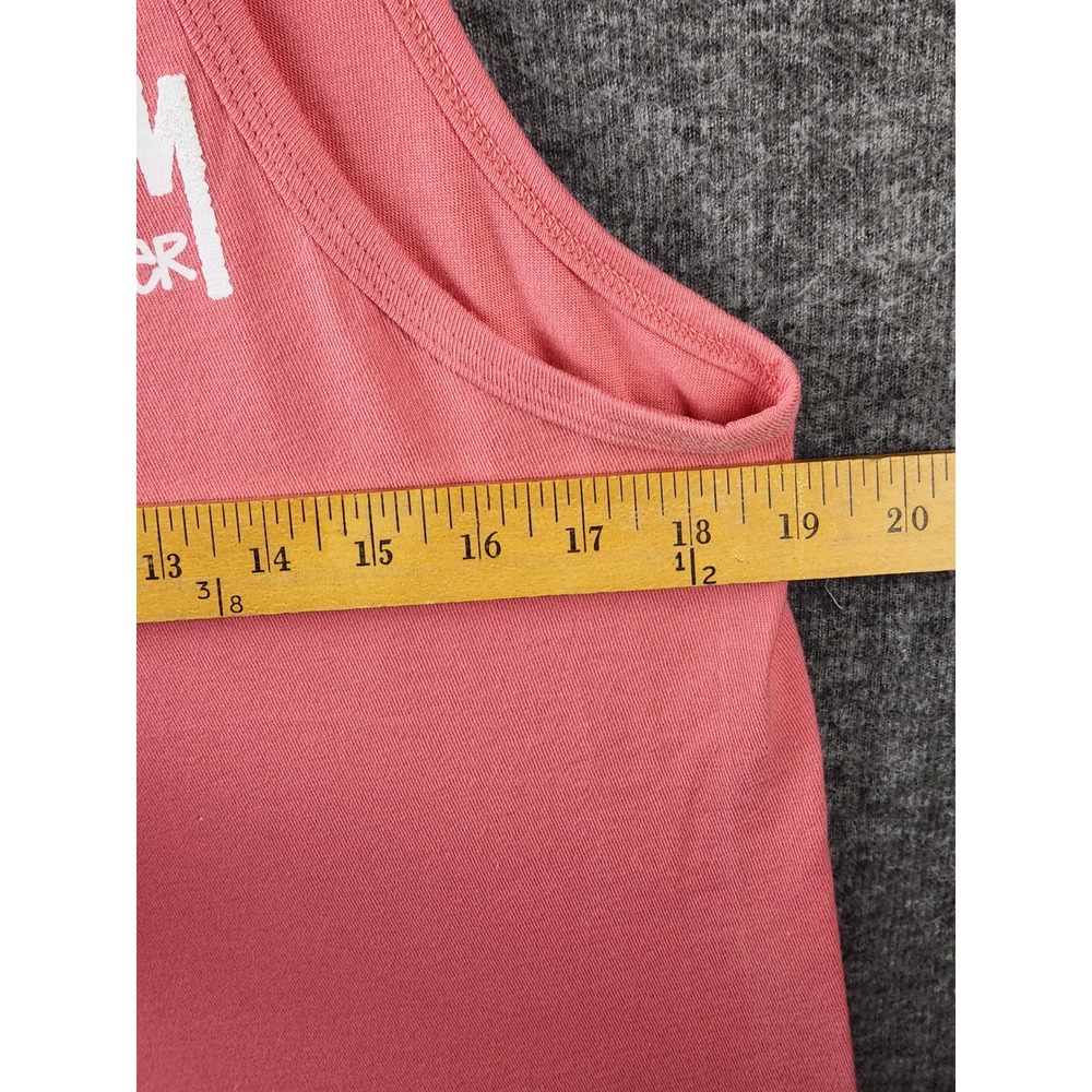 Stussy Vancouver Tank Top Men's Med Coral Graphic Streetwear Logo Cut Tag - Picture 7 of 8